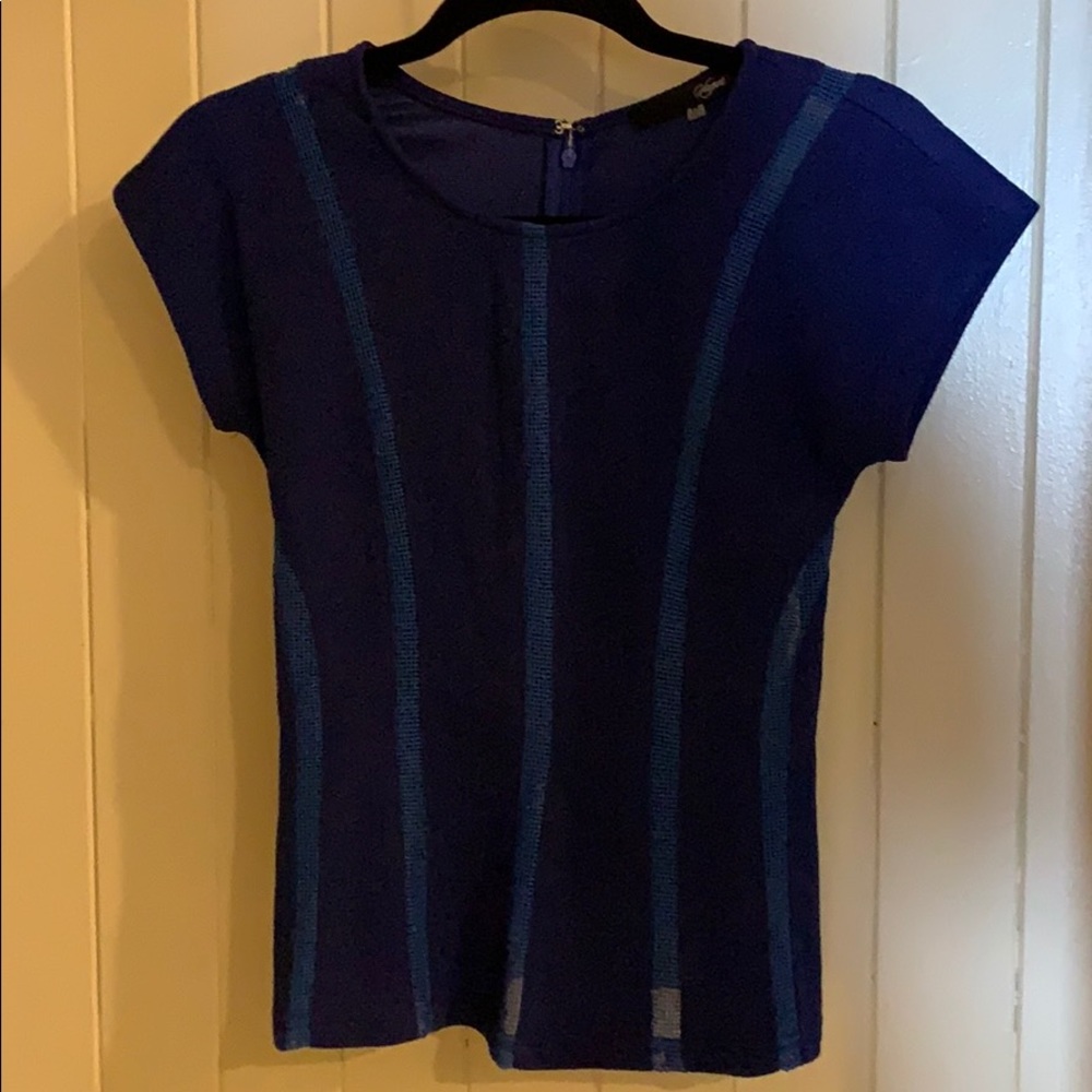 Blue sugar lips shirt